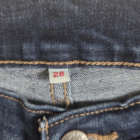 Levi's Men's Deep Indigo Straight Jeans - Picture 3 of 6